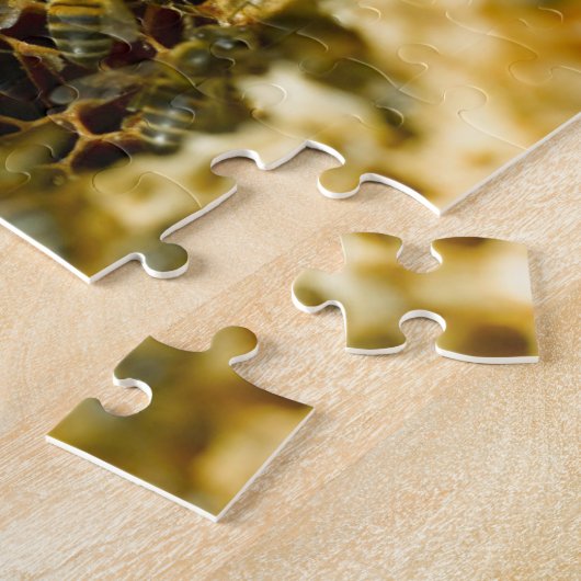 Bijen in Hive, Western Kaapje, Zuid-Afrika Legpuzzel (Zijkant)