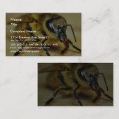 Bijen insecten visitekaartje (Voorkant / Achterkant)