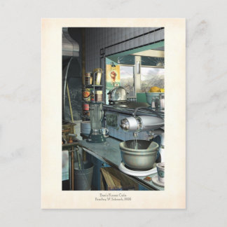 Bijen Knees Cafe Briefkaart