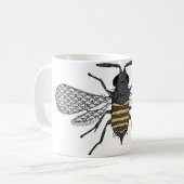  bijen koffiemok (Voorkant links)