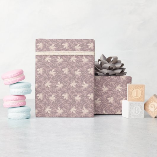 Bijen + Lila Cadeaupapier (Baby Shower)