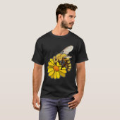 Bijen met bloesem t-shirt (Voorkant volledig)