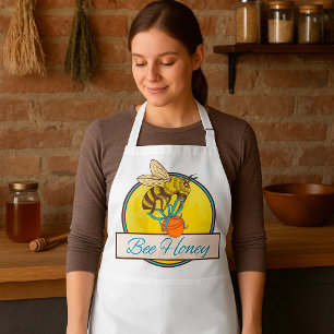 Bijen met Honey Jar imker Standaard Schort