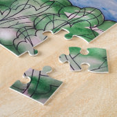 Bijen met honing legpuzzel (Zijkant)