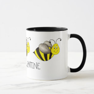 Bijen Mijn Valentijn Bumblebee Valentijnsdag Mok