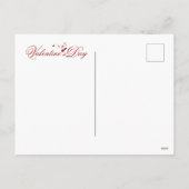 Bijen mijn Valentijnsdag vriend briefkaart (Achterkant)