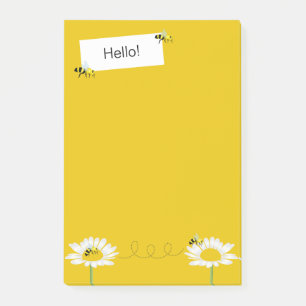 Bijen op de Aantekeningen van de Vloer Post-it - G Post-it® Notes