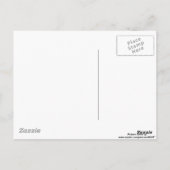 Bijen op een Paarse conefloer Briefkaart (Achterkant)