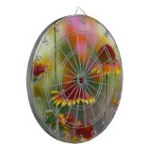 Bijen op Gaillardia Dartbord (Voorkant Links)