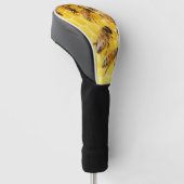 Bijen op Honeycomb Golfheadcover (Schuin)