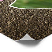 Bijen op kosmos uit Lijst Poster (Hoek)