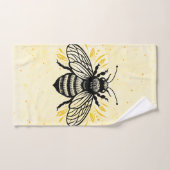 Bijen-schoon handdoek (Handdoek)