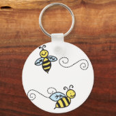 Bijen Sleutelhanger (Voorkant)