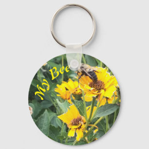 Bijen Sleutelhanger