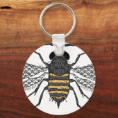 bijen sleutelhanger (Voorkant)