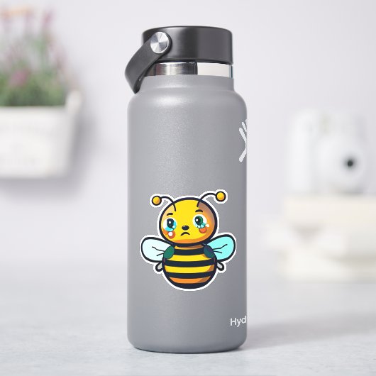 Bijen sticker voor waterfles (HydroFlask)