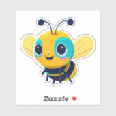 Bijen sticker voor waterfles (Vel)