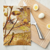 Bijen Theedoek (Quarter Fold)