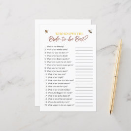 Bijen thema "Wie kent de bruid" Vrijgezellenfeest