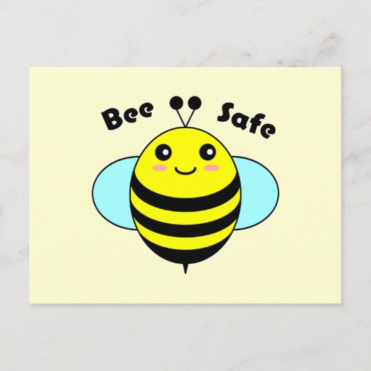 Bijen Veilig 1 Briefkaart (Voorkant)