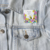 Bijen voor uw speciale Button (In situ)