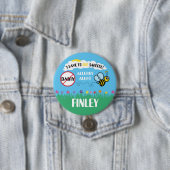 Bijen Voorzichtig Melkpoeder Alert Button (In situ)