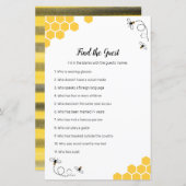 Bijen Waterverf Zoek het gastspel (Voorkant / Achterkant)