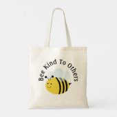 Bijen zijn aardig voor anderen. tote bag (Achterkant)