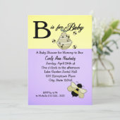 Bijen zijn voor Baby shower Kaart (Staand voorkant)