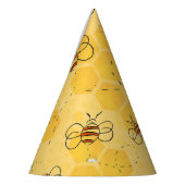 Bijen zoemen honingbijen Schattige Feesthoedjes (Links)