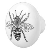 Bijenafdrukken — Keramische knop (Rechts)