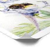  bijenafdrukken poster (Hoek)