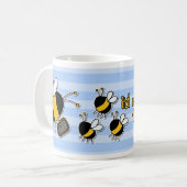 bijenarbeider - leraar koffiemok (Voorkant links)