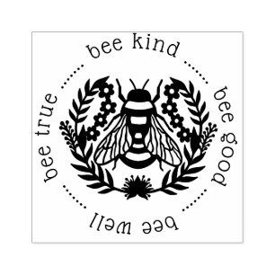Bijenattitudes Rubberstempel