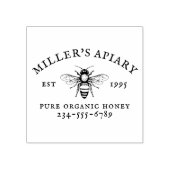  bijenbijenkuis (honingstempel) 	rubberstempel (Afrduk)