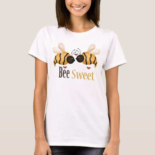 Bijenblaasjes bovenaan t-shirt (Voorkant)