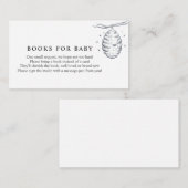 Bijenboeken voor Baby-invoegkaart Informatiekaartje (Voorkant / Achterkant)