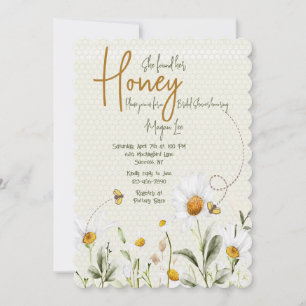 Bijenbridal Shower Invitation Kaart