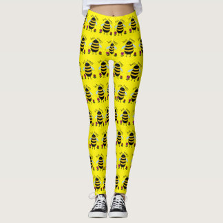 Bijenbroek Wees Gelukkig Cartoon Leggings