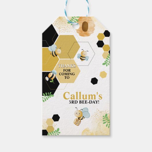 bijendag cadeaulabel (Voorkant)