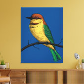 Bijeneter Canvas Afdruk (Insitu (Woonkamer))