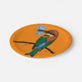 Bijeneter Papieren Bordje (Gekanteld)