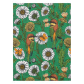 Bijeneters op een voorjaarsweide tafelkleed (Voorkant)