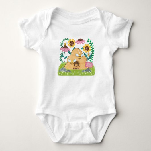 Bijenfamilie Romper (Voorkant)