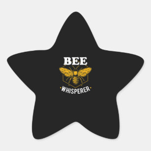 bijenfluisteraar   Grappig cadeau voor bijenhouder Ster Sticker