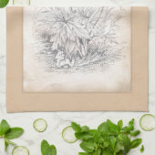  bijenfoto theedoek (Gevouwen)