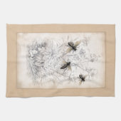  bijenfoto theedoek (Horizontaal)