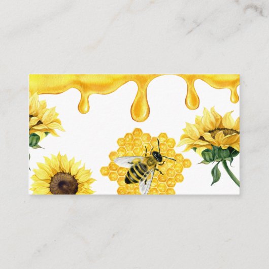 Bijengeel honingras raden hoeveel Baby shower er a Informatiekaartje (Achterkant)