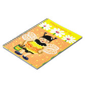 bijengelukkige dagboek notitieboek (Linkerzijde)