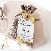 Bijengeslacht onthullen dank u label cadeaulabel